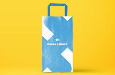 Happy Helpers Brand Identity – Designing for a Youthful Brand